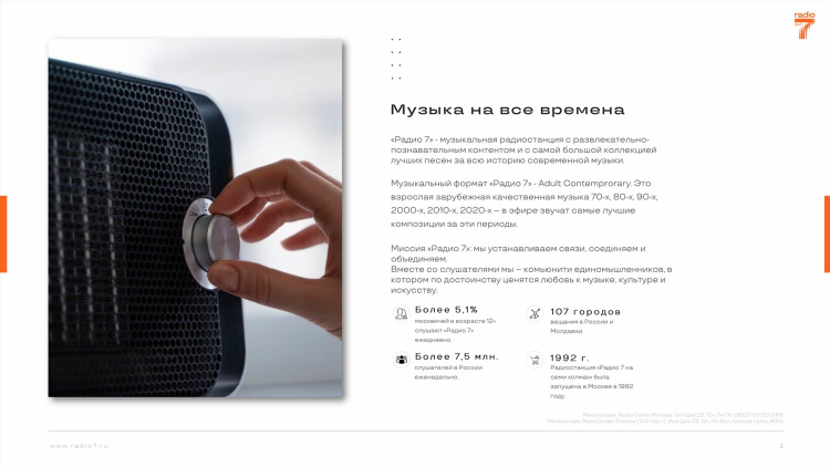 Плейлист радио 7 на семи холмах на сегодня